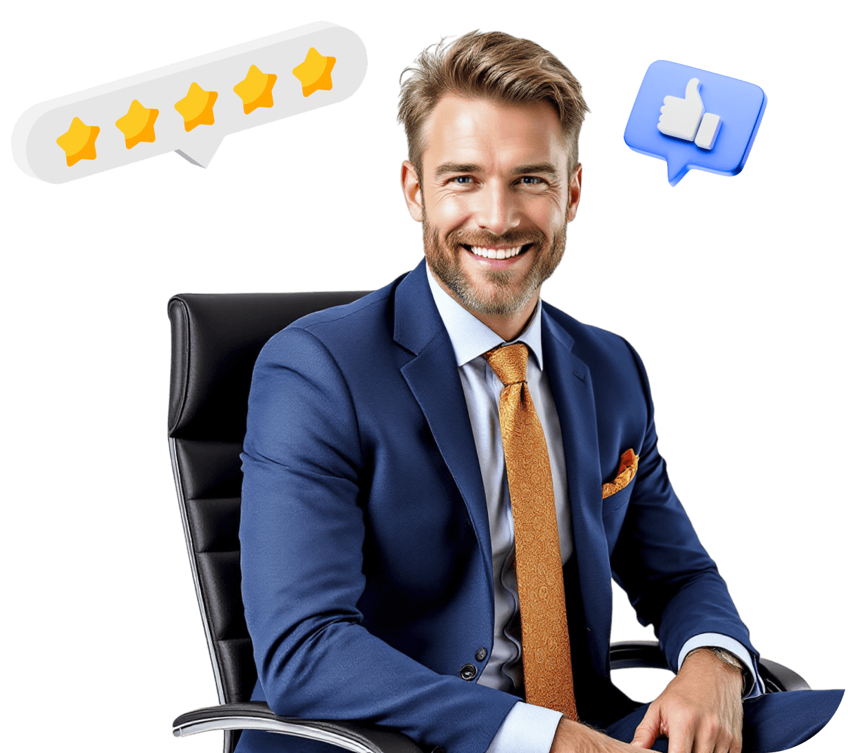 hero businessman